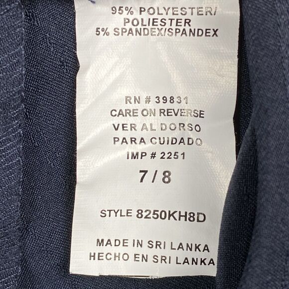 My Michelle Skirt Womens 8 Flared Stretch Bottoms Zip‎ Professional/Business - Picture 6 of 10